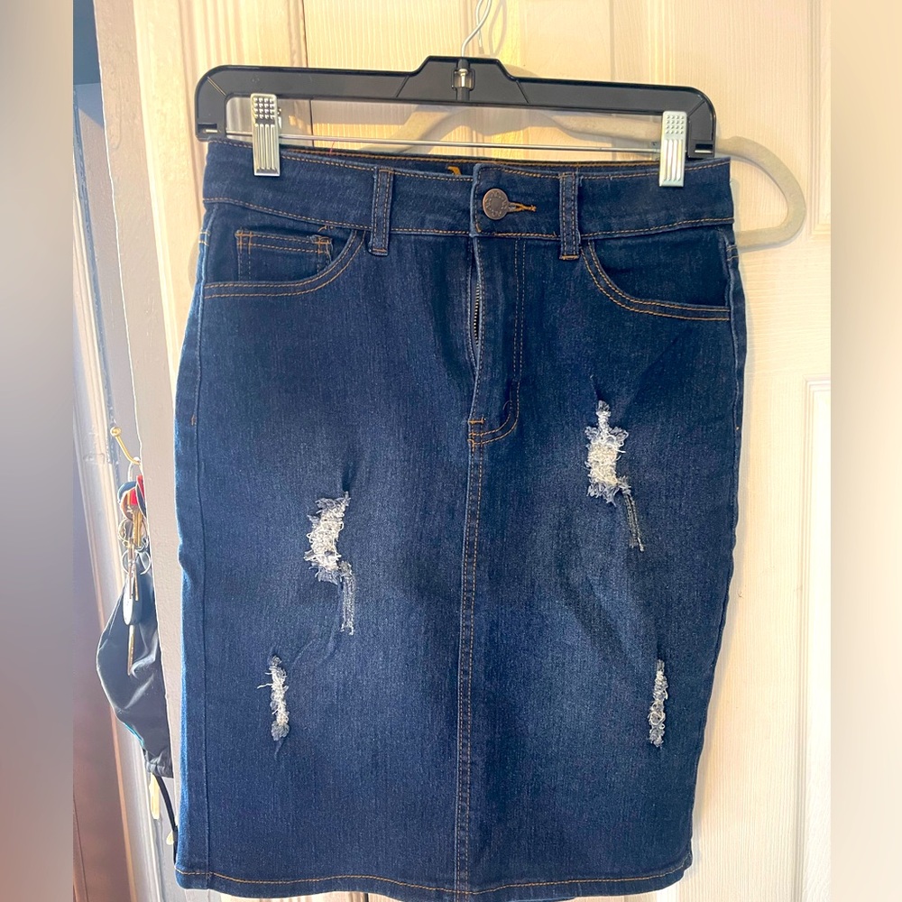 Denim Skirt